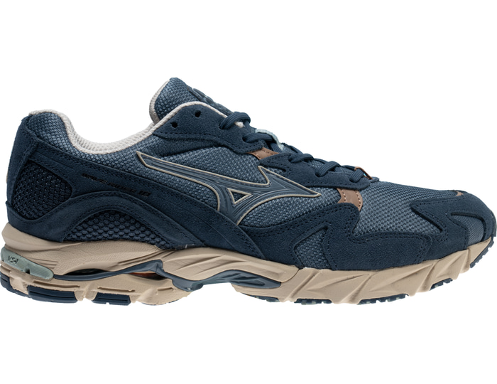 Mizuno Wave Rider 10 herensneaker blauw