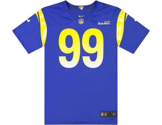 Nike NFL LA Rams Aaron Donald 99 home Jersey Blue C67nmlrgh95f2na