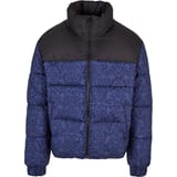 Urban Classic AOP Retro Puffer Chaqueta Azul