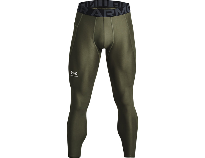 Under Armour Green Baselayer Hg Leggings C390 Large