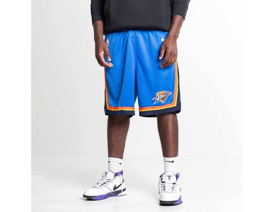 オクラホマシティ・サンダー　ショートパンツ(2025Away)M Men's Oklahoma City Thunder Nike Black 2024/25 City Edition