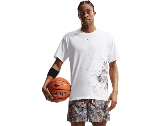 Product gallery, 1 of 3, Nike Basketball T-shirt Wit K100