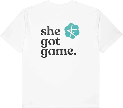 Kickz She Got Game MINGA Camiseta de manga corta Blanco — photo 2