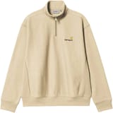 Carhartt WIP Half-Zip American Script Sudadera marrón