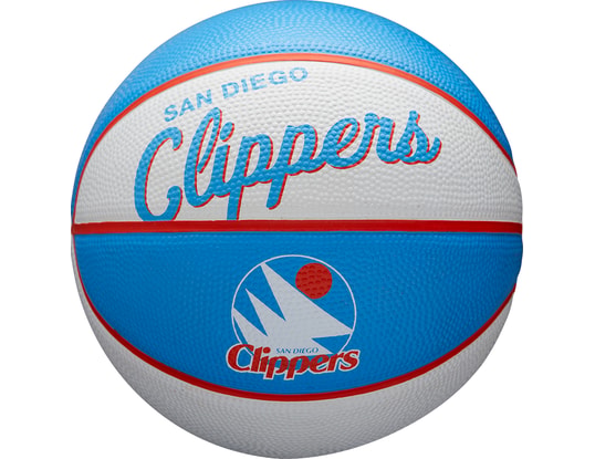 Wilson NBA LA Clippers Team Retro Mini Basketball Baloncesto Multicolor ...