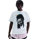 Nike M90 Head Loose Camiseta de manga corta Blanco C100