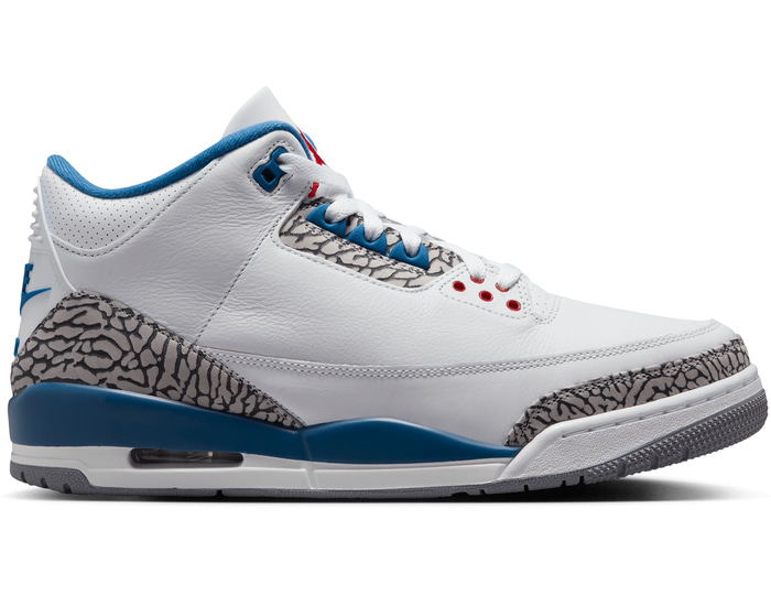 Jordan White Air 3 Retro Og True Blue
