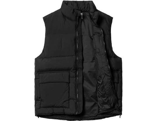 Carhartt WIP Springfield Weste F1SJXX Vest Black - 89,95