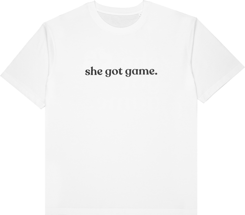Kickz She Got Game Germany Camiseta de manga corta Blanco — photo 2