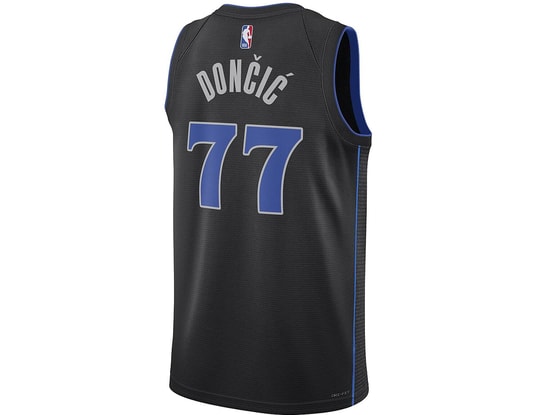 Nike NBA Dallas Mavericks Luka Doncic T-Shirt Black C010