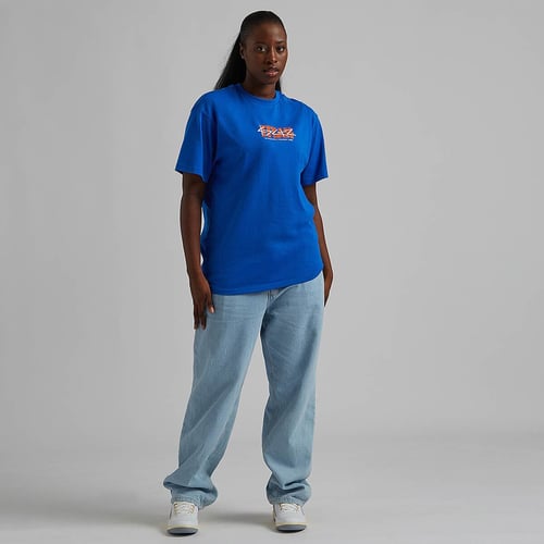 Kickz X Titan Stacked Logo T-Shirt Blue F01 — photo 2