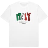 Kickz Italy Basketball Camiseta de manga corta Blanco