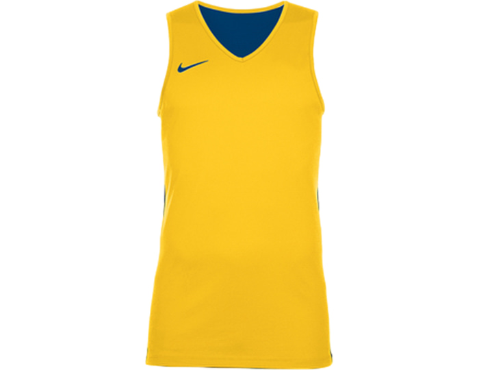 Nike Yellow Team Basketball Reversible Tanktop C719 Large