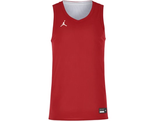 Product gallery, 1 of 4, Jordan TM25 Basketball Stock Reversible Jersey Red C657
