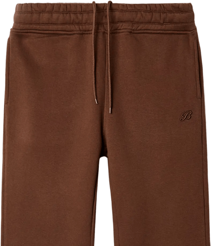 Burocs Wide Leg Pantalones de chándal Marrón — photo 3