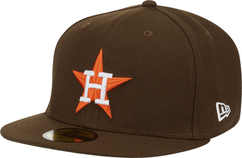 New Era Houston Astros 1968 59fifty Cap Brown