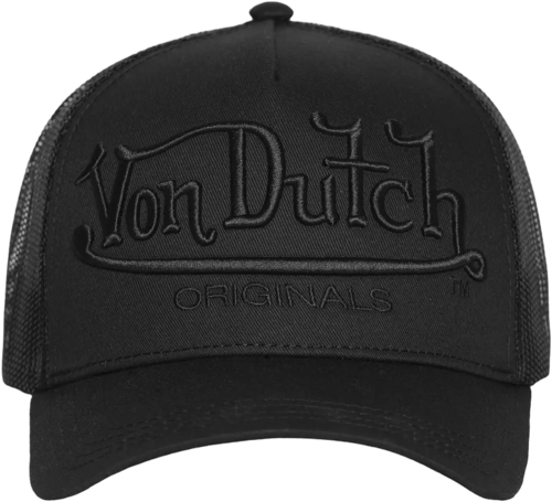 Von Dutch Baseball Gorra Negro