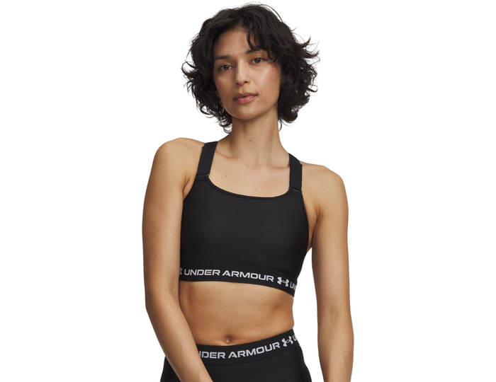 Under Armour HeatGear High Sports bras Women-black, white, size: S
