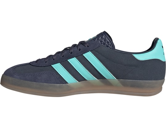 adidas gazelle silver green womens adidas Gazelle Indoor Shoes - Men's - Lucid Blue main image 1