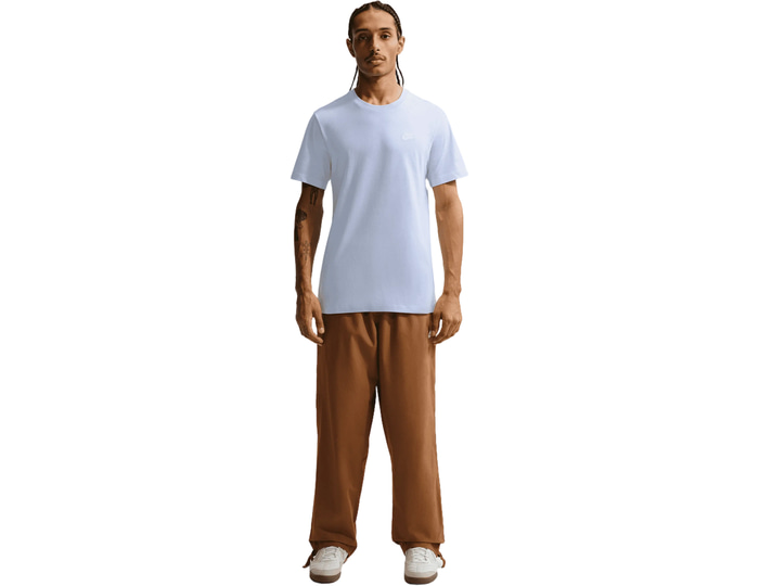 Nike Club Men T-Shirts - Blue - Size