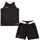 Spalding Conjunto de camiseta negro