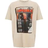 Mister Tee Upscale Magazine O Camiseta de manga corta Beige