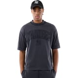 New Era MLB Washed Boxy Neyyan Camiseta de manga corta Negro