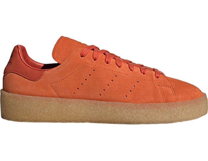 Adidas Stan Smith herensneaker oranje en blauw