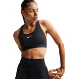 Nike Swoosh Medium Support Brassière de sport Femmes Noir C010