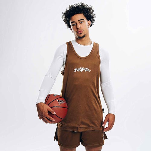 Bucketz Reversible Pick Up Jersey Brown — photo 3