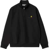 Carhartt WIP Half-Zip American Script Sudadera negro