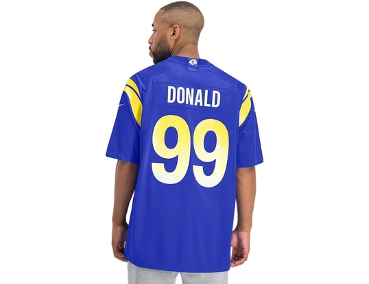 Nike NFL LA Rams Aaron Donald 99 home Jersey Blue C67nmlrgh95f2na