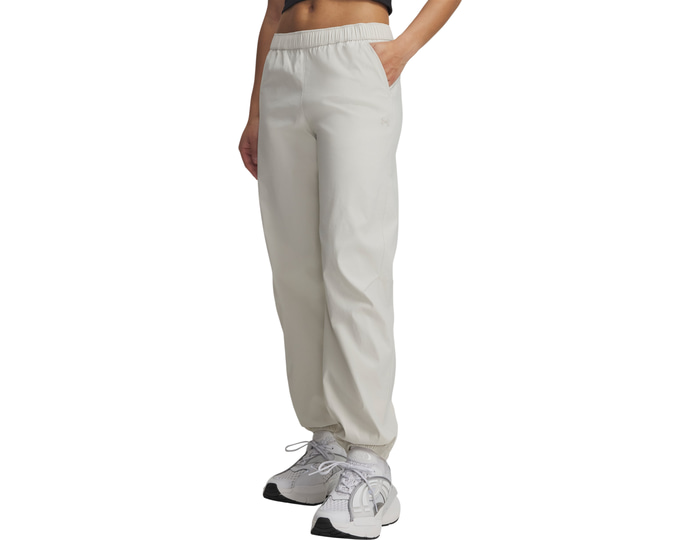 Under Armour White Unstoppable Wvn Sweatpants Women C110 Large