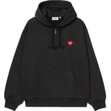 Carhartt WIP Heart II Hartt Chaqueta con capucha negro