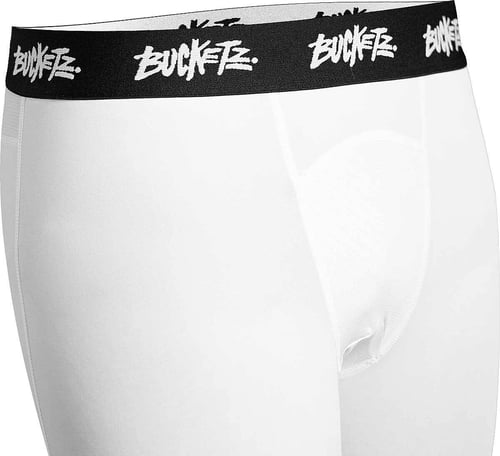Bucketz 3/4 Compression Tight White — foto 6
