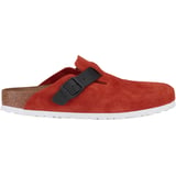 Birkenstock Boston Suede Leather Red