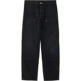 Carhartt WIP Double Knee pantalones negro