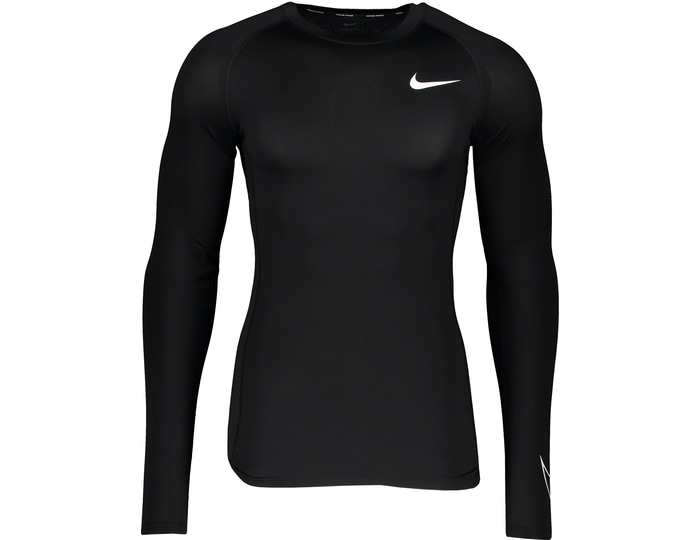 Nike, Herren, Sportshirt, Pro Longsleeve Shirt (XXL), Schwarz - Image 4