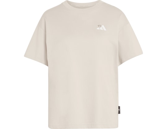 Produktgalerie, 1 of 5, adidas Embroidery Pack Loose Graphic T-Shirt Damen Beige