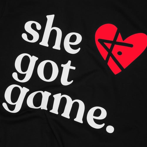 Kickz She Got Game ATIGA Camiseta de manga corta Negro — photo 5