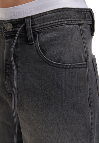 Urban Classic Skater with Drawcord Pantalones cortos Negro — foto 7
