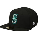 New Era Seattle Mariners 59fifty Cap Black