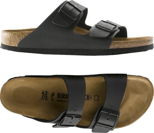 Birkenstock Arizona Birko-Flor schmal Mujeres Negro — foto 7