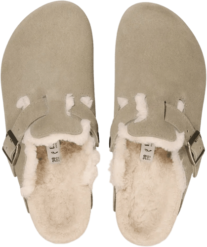 Birkenstock Boston Shearling Taupe — foto 2