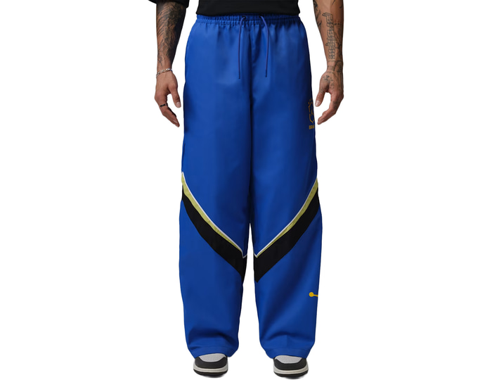 Jordan Brazil Men Pants - Blue - Size L - Poly Woven