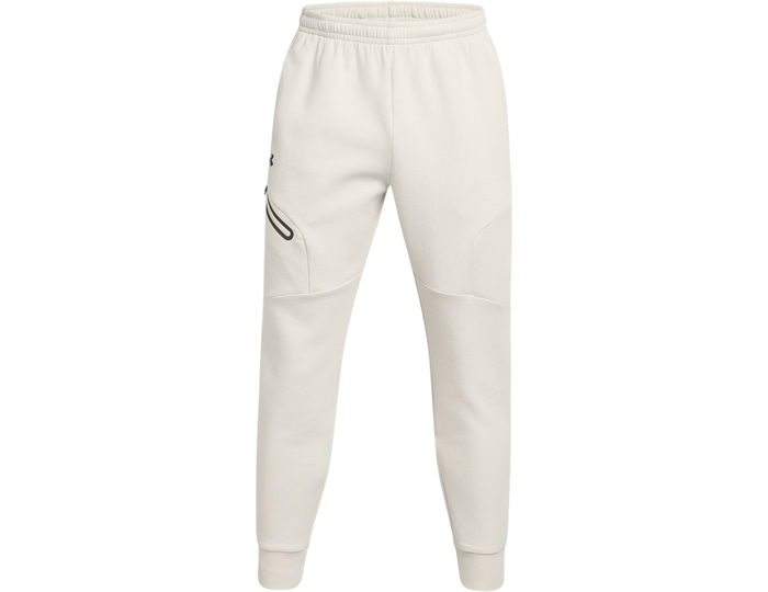 Under Armour White Unstoppable Fleece Sweatpants C110 Small