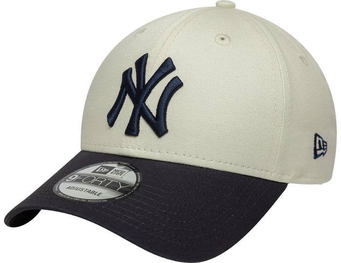 New Era MLB New York Yankees Side Script 9forty Casquetteuchon Beige
