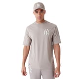 New Era MLB New York Yankees League Essentials Oversized Camiseta de manga corta Marrón