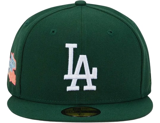 Product gallery, 1 of 12, New Era MLB LA.D. 1981 World S. 59Fifty Capuchon Vert