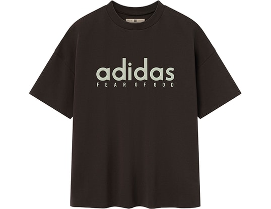 Product gallery, 1 of 2, adidas QDJ Fear of God Camiseta de manga corta Marrón